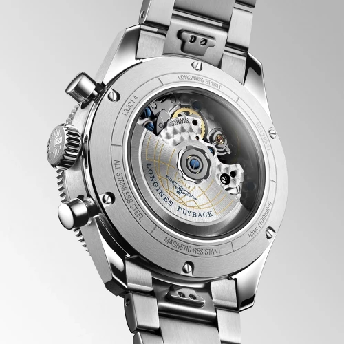 Чоловічий годинник LONGINES SPIRIT FLYBACK L3.821.4.93.6 купити за ціною 271040 грн на сайті - THEWATCH