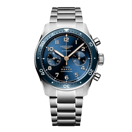 Чоловічий годинник LONGINES SPIRIT FLYBACK L3.821.4.93.6 купити за ціною 271040 грн на сайті - THEWATCH