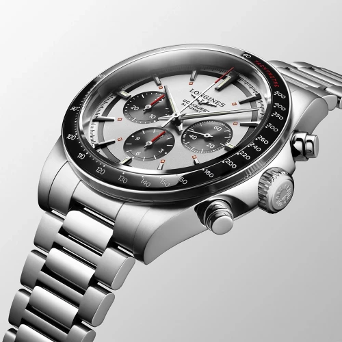 Чоловічий годинник LONGINES CONQUEST CHRONOGRAPH L3.835.4.72.6 купити за ціною 224310 грн на сайті - THEWATCH