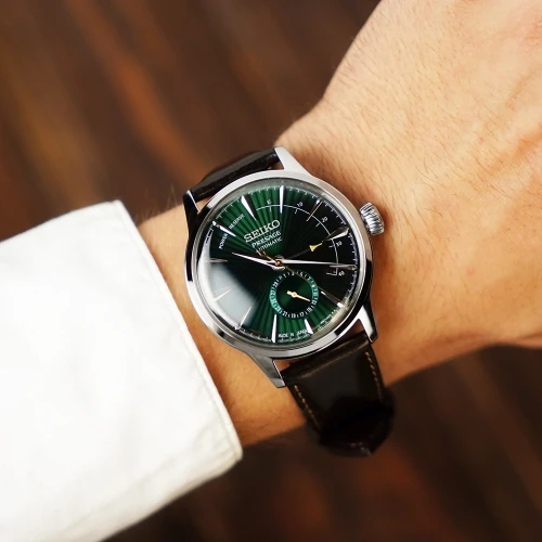 Мужские наручные часы SEIKO PRESAGE COCKTAIL TIME MIDNIGHT MOCKINGBIRD SSA459J1 купить по цене 29300 грн на сайте - THEWATCH