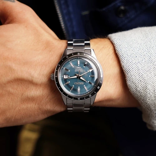 Чоловічий годинник SEIKO PRESAGE STYLE 60S GMT SSK009J1 купити за ціною 33800 грн на сайті - THEWATCH