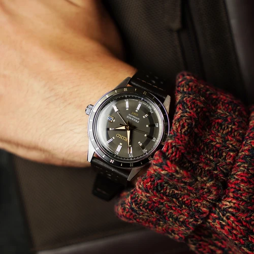 Чоловічий годинник SEIKO PRESAGE STYLE 60S GMT SSK013J1 купити за ціною 33800 грн на сайті - THEWATCH