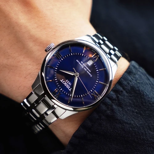 Чоловічий годинник TISSOT CHEMIN DES TOURELLES POWERMATIC 80 39MM T139.807.11.048.00 купити за ціною 45240 грн на сайті - THEWATCH