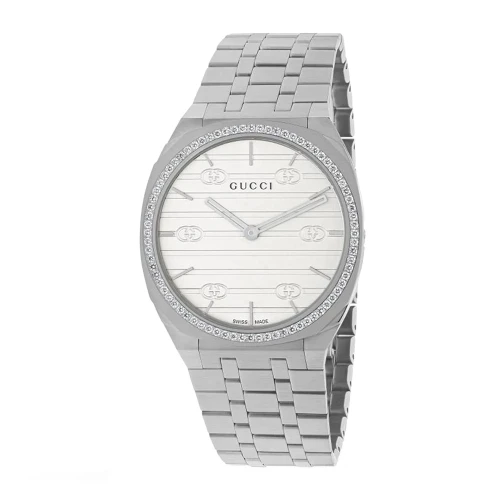 Жіночий годинник GUCCI 25H 34 MM YA163401 купити за ціною 236240 грн на сайті - THEWATCH