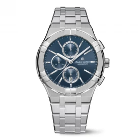 Чоловічий годинник MAURICE LACROIX AIKON QUARTZ CHRONOGRAPH AI1118-SS002-430-1 купити за ціною 74500 грн на сайті - THEWATCH