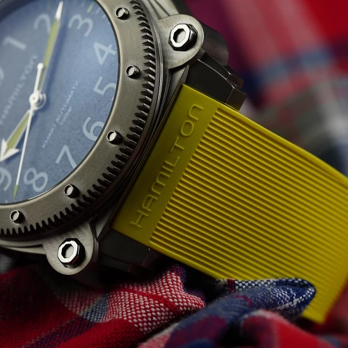 Чоловічий годинник HAMILTON KHAKI NAVY BELOWZERO AUTO TITANIUM H78535380 купити за ціною 95060 грн на сайті - THEWATCH