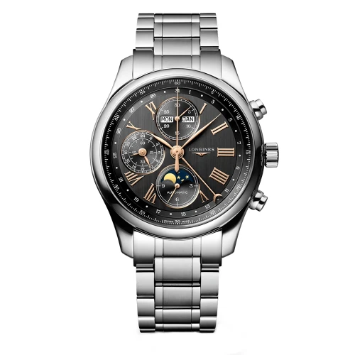 Чоловічий годинник LONGINES MASTER COLLECTION CHRONO MOONPHASE L2.773.4.61.6 купити за ціною 224310 грн на сайті - THEWATCH