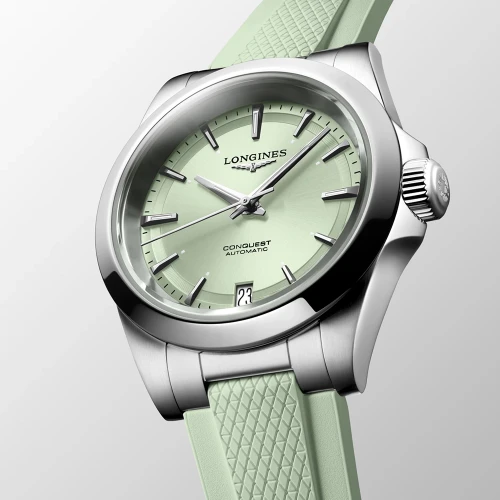 Жіночий годинник LONGINES CONQUEST L3.430.4.02.9 купити за ціною 115270 грн на сайті - THEWATCH