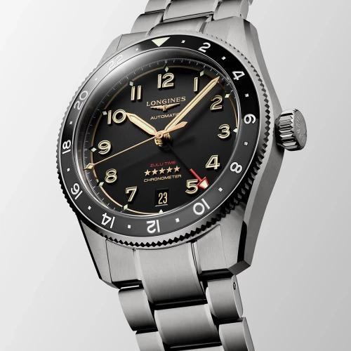 Чоловічий годинник LONGINES SPIRIT ZULU TIME TITANIUM L3.802.1.53.6 купити за ціною 0 грн на сайті - THEWATCH