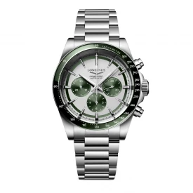 Чоловічий годинник LONGINES CONQUEST CHRONOGRAPH L3.835.4.02.6 купити за ціною 224310 грн на сайті - THEWATCH