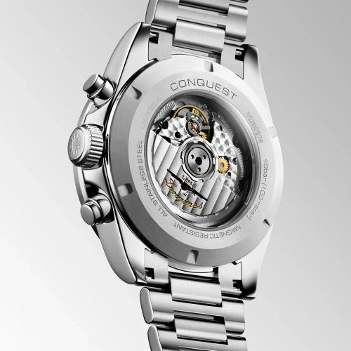 Чоловічий годинник LONGINES CONQUEST CHRONOGRAPH L3.835.4.02.6 купити за ціною 224310 грн на сайті - THEWATCH