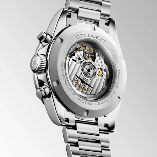 Чоловічий годинник LONGINES CONQUEST CHRONOGRAPH L3.835.4.98.6 купити за ціною 224310 грн на сайті - THEWATCH
