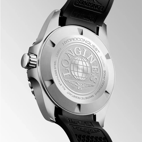 Чоловічий годинник LONGINES HYDROCONQUEST GMT L3.890.4.56.9 купити за ціною 162000 грн на сайті - THEWATCH