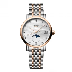 Жіночий годинник LONGINES ELEGANT COLLECTION MOONPHASE L4.330.5.87.7 купити за ціною 153230 грн на сайті - THEWATCH