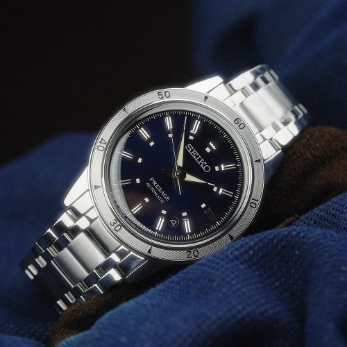Мужские наручные часы SEIKO PRESAGE STYLE 60S SRPL07J1 купить по цене 29800 грн на сайте - THEWATCH