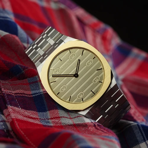 Чоловічий годинник GUCCI 25H 38 MM YA163405 купити за ціною 115240 грн на сайті - THEWATCH