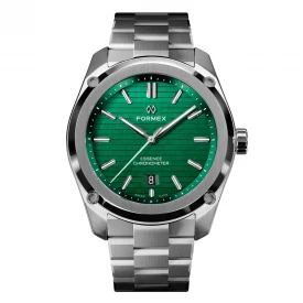 Чоловічий годинник FORMEX ESSENCE AUTOMATIC COSC "GREEN" 43MM 0330.1.6300.100 купити за ціною 85900 грн на сайті - THEWATCH