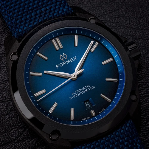 Чоловічий годинник FORMEX ESSENCE LEGGERA AUTOMATIC COSC "ELECTRIC BLUE" 41MM 0331.4.6339.844 купити за ціною 104000 грн на сайті - THEWATCH