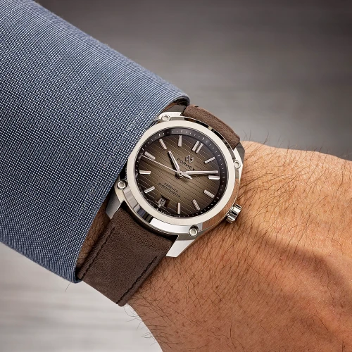 Чоловічий годинник FORMEX ESSENCE AUTOMATIC COSC "DEGRADE" 39MM 0333.1.6624.722 купити за ціною 78800 грн на сайті - THEWATCH