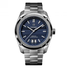 Чоловічий годинник FORMEX ESSENCE AUTOMATIC COSC "BLUE AGATE" 39MM 0333.1.6639.100 купити за ціною 95500 грн на сайті - THEWATCH