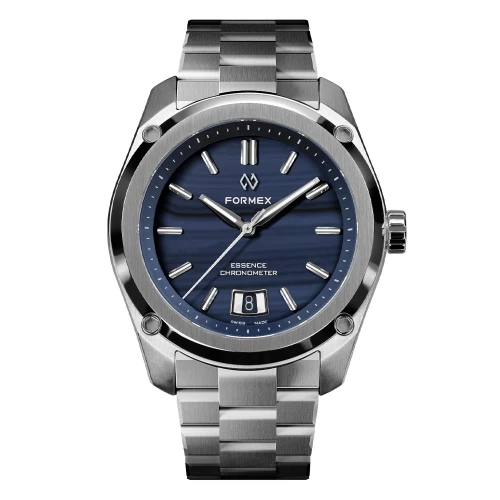 Чоловічий годинник FORMEX ESSENCE AUTOMATIC COSC "BLUE AGATE" 39MM 0333.1.6639.100 купити за ціною 95500 грн на сайті - THEWATCH