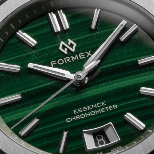 Чоловічий годинник FORMEX ESSENCE AUTOMATIC COSC "MALACHITE" 39MM LIMITED EDITION 0333.1.6690.100 купити за ціною 0 грн на сайті - THEWATCH