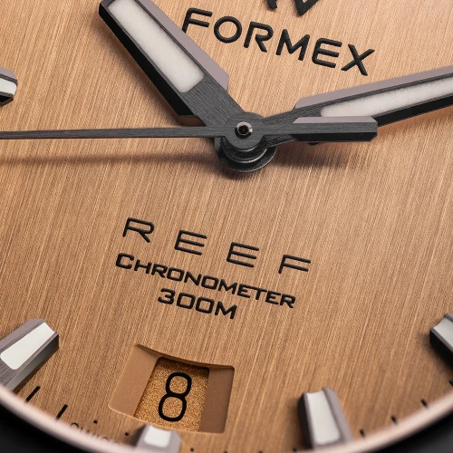 Чоловічий годинник FORMEX REEF AUTOMATIC COSC 39,5MM SPECIAL EDITION RADIANT BRONZE 2201.1.6382.100 купити за ціною 120600 грн на сайті - THEWATCH