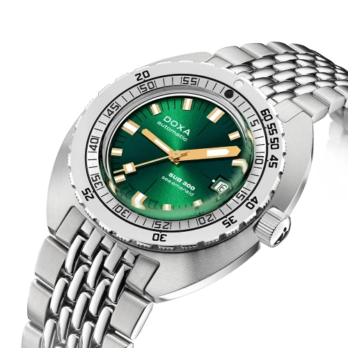 Чоловічий годинник DOXA SUB 300 SEA EMERALD SUNRAY 821.10.131.10 купити за ціною 139900 грн на сайті - THEWATCH