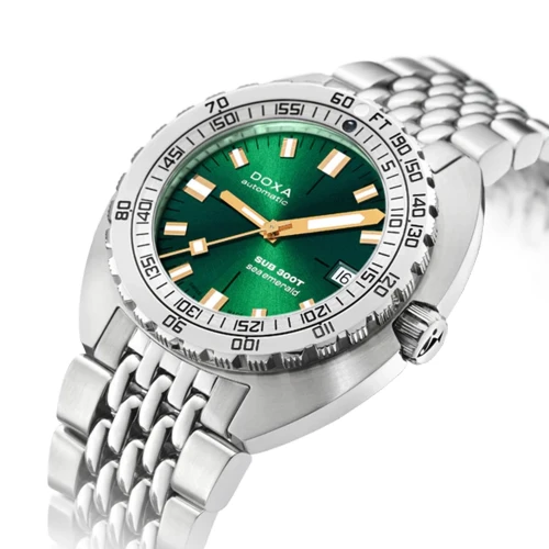 Чоловічий годинник DOXA SUB 300T SEA EMERALD SUNRAY 840.10.131.10 купити за ціною 102100 грн на сайті - THEWATCH