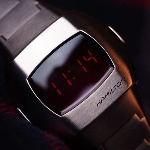 Чоловічий годинник HAMILTON AMERICAN CLASSIC PSR 74 H52304130 купити за ціною 41420 грн на сайті - THEWATCH