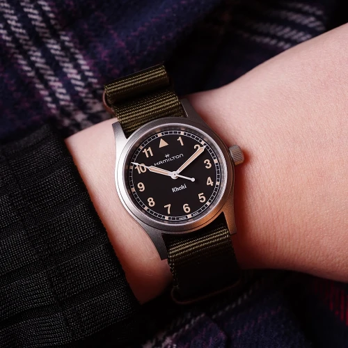 Жіночий годинник HAMILTON KHAKI FIELD QUARTZ 33MM H69301930 купити за ціною 22350 грн на сайті - THEWATCH