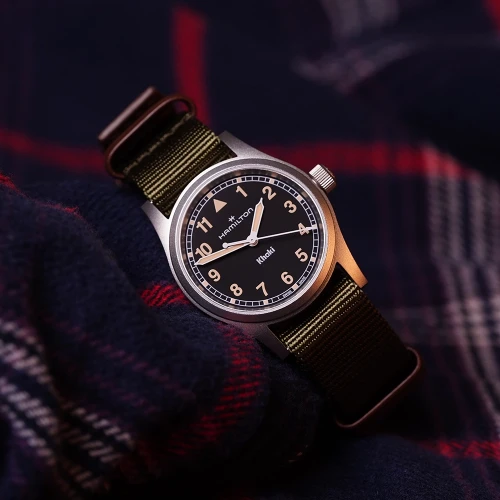 Жіночий годинник HAMILTON KHAKI FIELD QUARTZ 33MM H69301930 купити за ціною 22350 грн на сайті - THEWATCH
