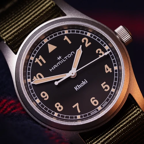 Жіночий годинник HAMILTON KHAKI FIELD QUARTZ 33MM H69301930 купити за ціною 22350 грн на сайті - THEWATCH
