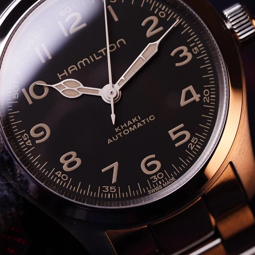 Чоловічий годинник HAMILTON KHAKI FIELD MURPH AUTO 38MM H70405130 купити за ціною 56320 грн на сайті - THEWATCH