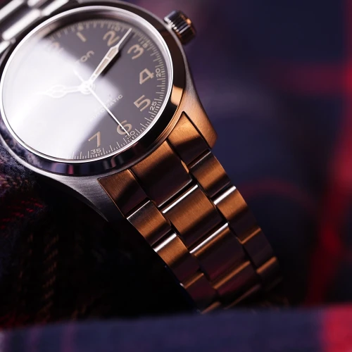 Чоловічий годинник HAMILTON KHAKI FIELD MURPH AUTO 38MM H70405130 купити за ціною 56320 грн на сайті - THEWATCH