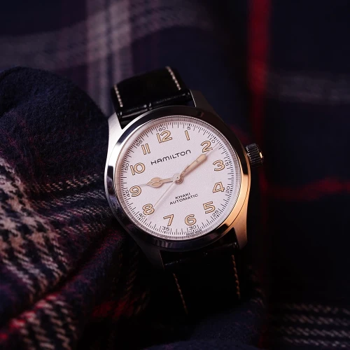 Чоловічий годинник HAMILTON KHAKI FIELD MURPH AUTO 38MM H70405710 купити за ціною 51850 грн на сайті - THEWATCH