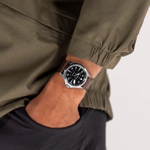 Чоловічий годинник HAMILTON KHAKI AVIATION PILOT AUTO 39MM H76305530 купити за ціною 54830 грн на сайті - THEWATCH