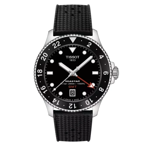 Чоловічий годинник TISSOT SEASTAR 1000 QUARTZ GMT T120.852.17.051.00 купити за ціною 24450 грн на сайті - THEWATCH