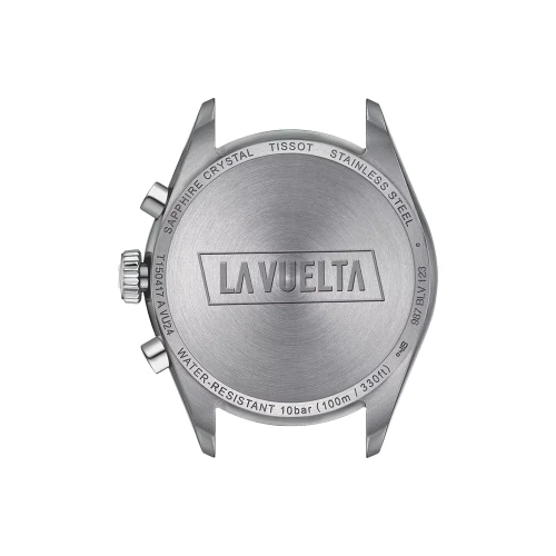 Чоловічий годинник TISSOT PR 100 40MM VUELTA SPECIAL EDITION T150.417.11.051.01 купити за ціною 23840 грн на сайті - THEWATCH