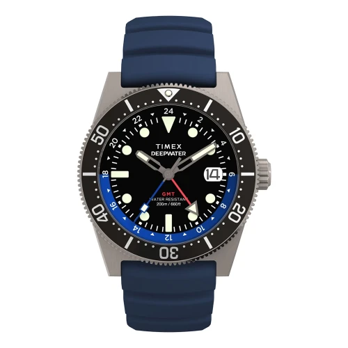 Чоловічий годинник TIMEX DEEP WATER REEF 200 GMT Tx2w75100 купити за ціною 0 грн на сайті - THEWATCH