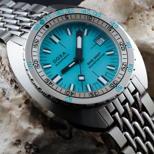 Чоловічий годинник DOXA SUB 200T AQUAMARINE ICONIC 804.10.241.10 купити за ціною 80500 грн на сайті - THEWATCH