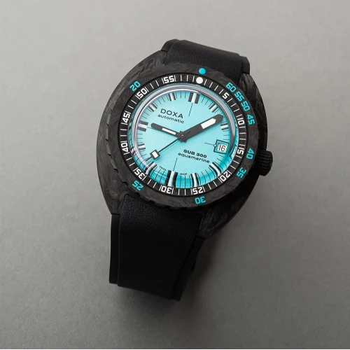 Чоловічий годинник DOXA SUB 300 CARBON AQUAMARINE 822.70.241.20 купити за ціною 210100 грн на сайті - THEWATCH