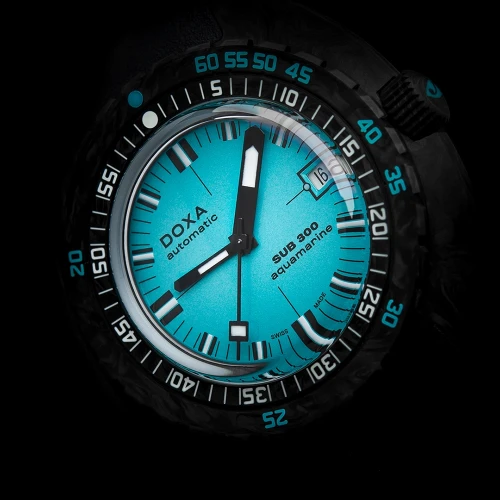 Чоловічий годинник DOXA SUB 300 CARBON AQUAMARINE 822.70.241.20 купити за ціною 210100 грн на сайті - THEWATCH