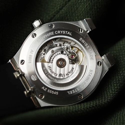 Чоловічий годинник MAURICE LACROIX AIKON AUTOMATIC 42MM AI6008-SS001-330-1 купити за ціною 118600 грн на сайті - THEWATCH