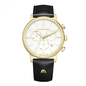 Чоловічий годинник MAURICE LACROIX ELIROS CHRONOGRAPH 40MM EL1098-PVY01-110-2 купити за ціною 59000 грн на сайті - THEWATCH