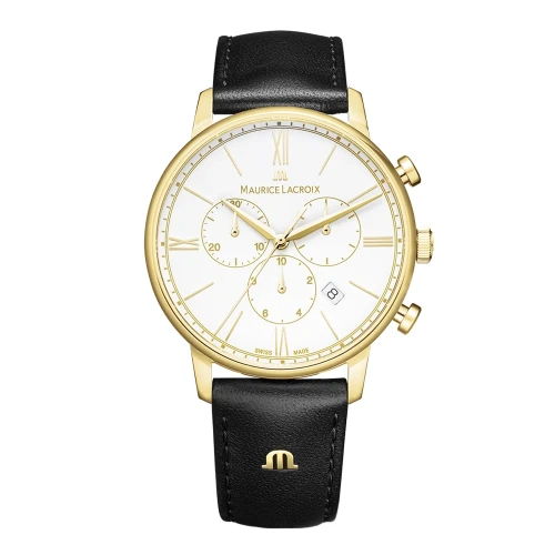Чоловічий годинник MAURICE LACROIX ELIROS CHRONOGRAPH 40MM EL1098-PVY01-110-2 купити за ціною 59000 грн на сайті - THEWATCH