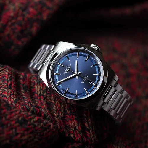 Чоловічий годинник LONGINES CONQUEST 38MM L3.720.4.92.6 купити за ціною 121500 грн на сайті - THEWATCH