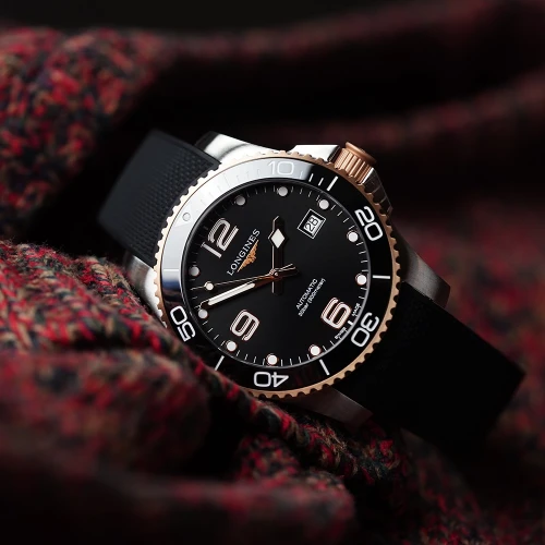 Чоловічий годинник LONGINES HYDROCONQUEST L3.781.3.58.9 купити за ціною 118380 грн на сайті - THEWATCH