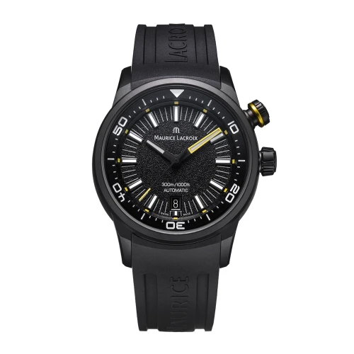 Чоловічий годинник MAURICE LACROIX PONTOS S DIVER 42MM PT6248-DLB00-330-2 купити за ціною 125160 грн на сайті - THEWATCH