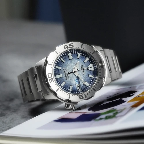 Чоловічий годинник SEIKO PROSPEX MONSTER SAVE THE OCEAN ANTARCTICA SRPG57K1 купити за ціною 27800 грн на сайті - THEWATCH